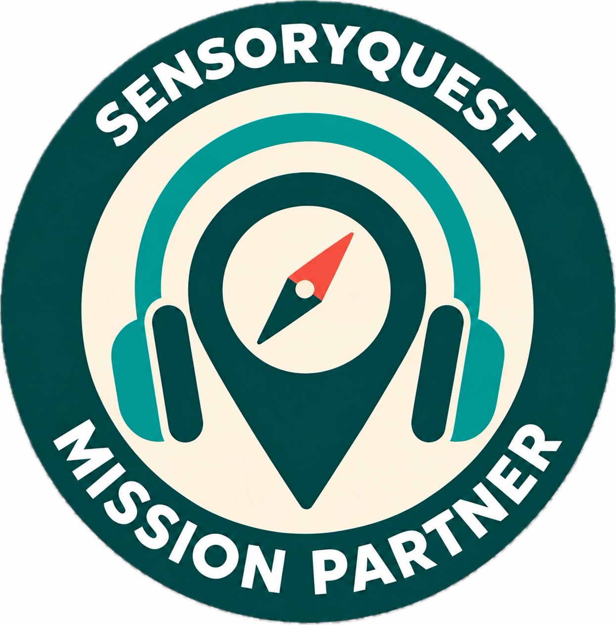 SensoryQuest Mission Partner badge