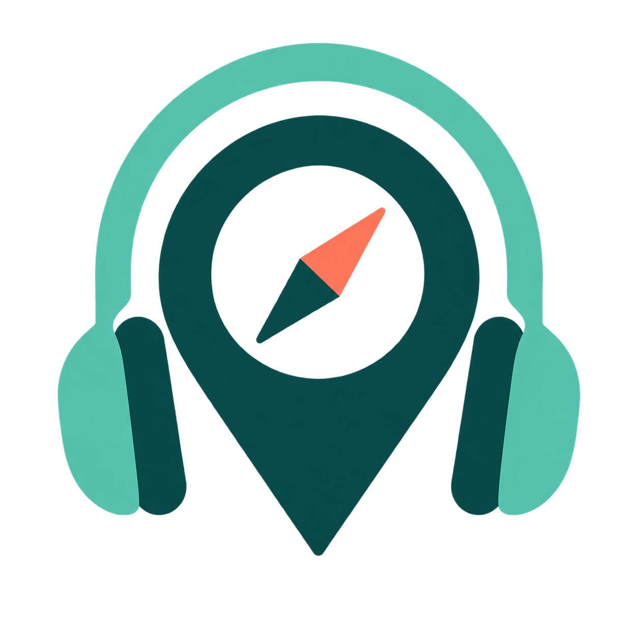 SensoryQuest compass and headphones logo